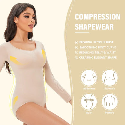 Shapewear - Bodysuit Long Sleeve
