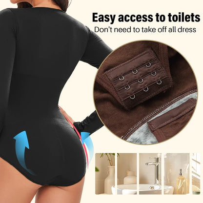 Shapewear - Bodysuit Long Sleeve